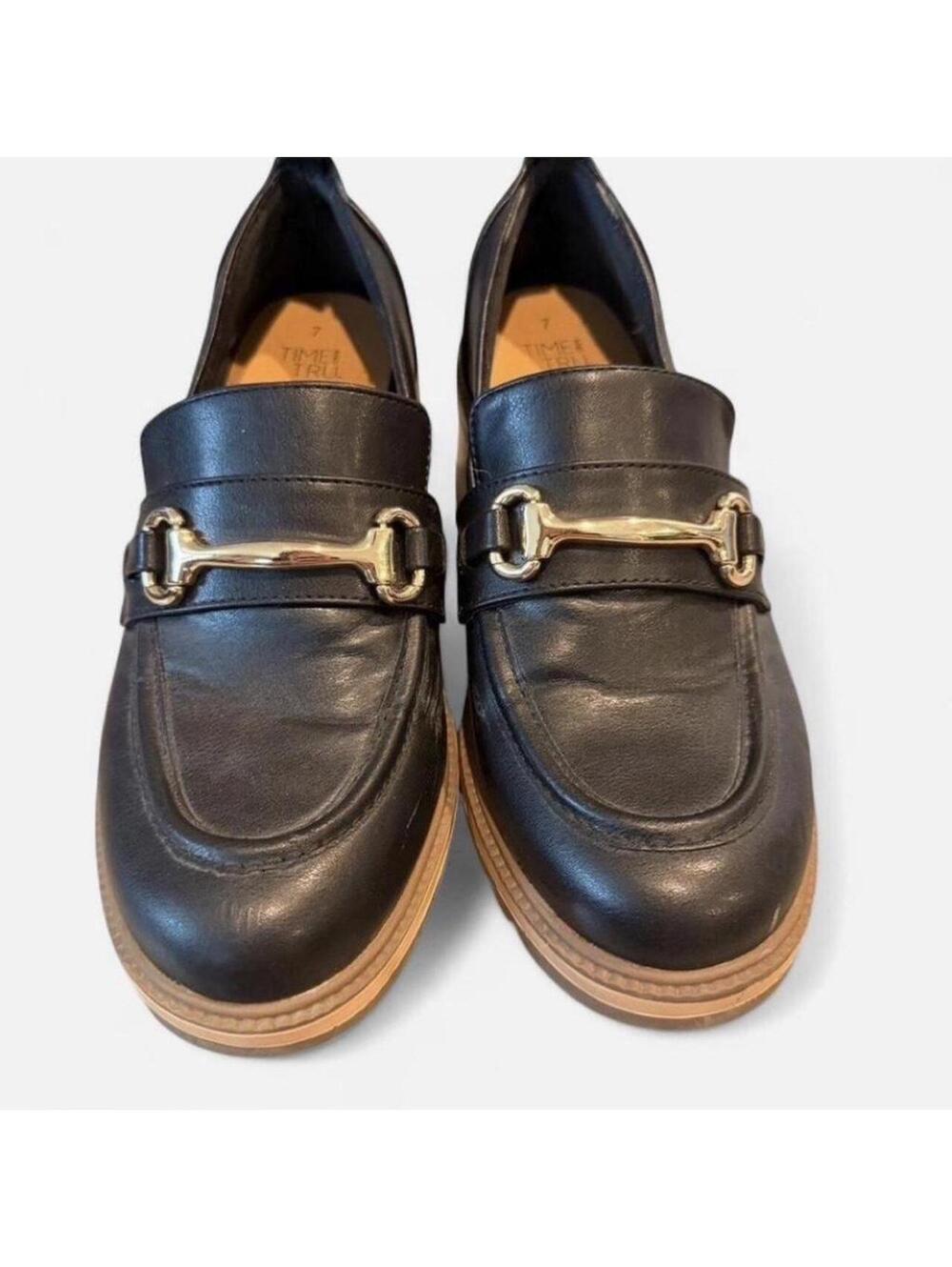 Time and Tru Women's Black Loafer